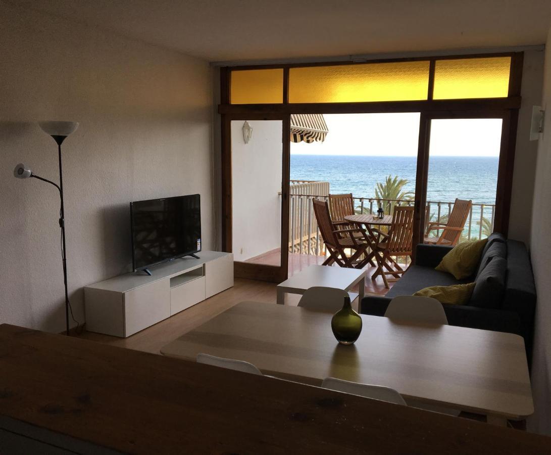 Apartamento Con Vistas Al Mar. Primera Linea De Playa. Агвадульсе Экстерьер фото